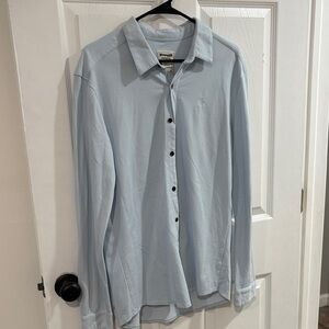 YoungLA Sky Blue Casual Shirt